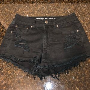 American Eagle High Rise Festival Shorts